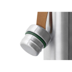 Botella térmica de acero inoxidable con asa Black+Blum 500ml color verde oliva quinta vista