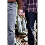 Botella térmica de acero inoxidable con asa Black+Blum 500ml color verde oliva