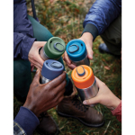 Taza térmica de acero inoxidable antigoteo Black+Blum 340ml color naranja