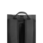Mochila multiusos con tejido resistente al gua y solapa PC 16” color negro