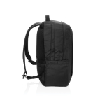 Mochila con bolsillo frontal con cremallera PC 15,6” Swiss Peak color negro tercera vista