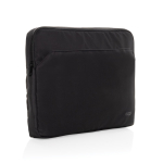 Funda de RPET con forro y bolsillo frontal Swiss Peak PC 15,6” color negro segunda vista