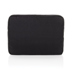 Funda de RPET con forro y bolsillo frontal Swiss Peak PC 15,6” color negro cuarta vista