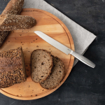 Set de cuchillos de cocina de acero inoxidable gama alta Boska color plateado brillante