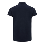 Polo piqué de algodón reciclado mujer casual fit 220 g/m2 Iqoniq color azul marino segunda vista