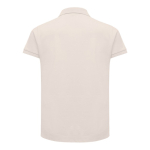 Polo piqué de algodón reciclado mujer casual fit 220 g/m2 Iqoniq color rosa claro segunda vista