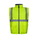 Parka 4 en 1 grande revestimiento poliéster 180 g/m2 Velilla color amarillo septima vista