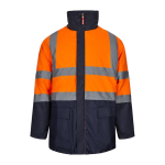 Parka 4 en 1 grande revestimiento poliéster 180 g/m2 Velilla color naranja segunda vista
