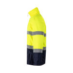 Parka de trabajo de poliéster con revestimiento 190 g/m2 Velilla color amarillo tercera vista