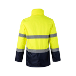 Parka de trabajo de poliéster con revestimiento 190 g/m2 Velilla color amarillo