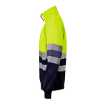 Jersey laboral polar cuello alto poliéster 300 g/m2 Velilla color amarillo tercera vista