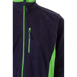 Chaqueta polar de trabajo poliéster bolsillos 220 g/m2 Velilla color verde quinta vista