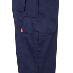 Pantalón laboral sarga de poliéster y algodón 210 g/m2 Velilla color amarillo quinta vista