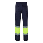 Pantalón laboral sarga de poliéster y algodón 210 g/m2 Velilla color amarillo