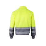Chaqueta laboral bicolor bandas reflectantes 210 g/m2 Velilla color gris