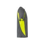 Camiseta técnica de trabajo en ojo de pájaro 160 g/m2 Velilla color amarillo tercera vista