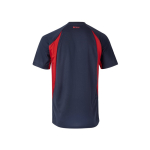 Camiseta de trabajo bicolor de poliéster 160 g/m2 Velilla color rojo