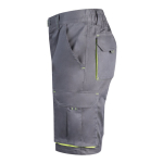Bermudas de trabajo elásticas multibolsillos 240 g/m2 Velilla color amarillo tercera vista