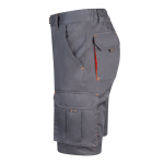 Bermudas de trabajo elásticas multibolsillos 240 g/m2 Velilla color naranja tercera vista