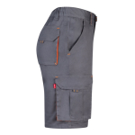 Bermudas de trabajo elásticas multibolsillos 240 g/m2 Velilla color naranja cuarta vista
