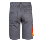 Bermudas de trabajo elásticas multibolsillos 240 g/m2 Velilla color naranja