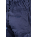 Pantalón laboral multibolsillos algodón y poliéster 200 g/m2 color azul claro sexta vista