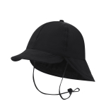 Sombrero estilo pescador con gran solapa trasera para proteger del sol