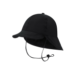 Sombrero estilo pescador con gran solapa trasera para proteger del sol segunda vista