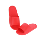 Chanclas monocolor flexibles con tira gruesa en el empeine segunda vista