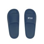 Chanclas monocolor flexibles con tira gruesa en el empeine vista principal