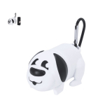 Dispensador de 15 bolsas para macotas en forma de perro