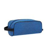 Zapatillero de poliéster RPET con asa negra en el lateral segunda vista