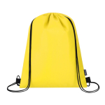 Mochila de cuerdas con función de nevera en el interior 4L color amarillo primera vista