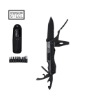 Elegante navaja multiusos de acero inoxidable de 10 funciones