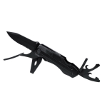 Elegante navaja multiusos de acero inoxidable de 10 funciones segunda vista