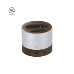 Altavoz de aluminio reciclado GRS y madera de nogal 3W