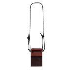 Bandolera de poliéster con cierre principal y bolsillo exterior cuarta vista