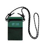 Bandolera de poliéster con cierre principal y bolsillo exterior vista principal