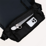 Mochila con 3 modalidades para transporte ideal para viaje 15'' color azul marino