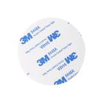 Luz de emergencia con geolocalizador con base de fijación magnética color blanco cuarta vista