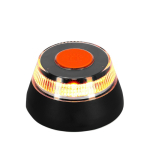 Luz de emergencia con geolocalización y base de fijación magnética color negro