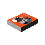 Soporte ventosa de luces de emergencia para superficies no metálicas color negro cuarta vista