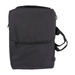 Mochila para portátil e ideal para viajes de poliéster reciclado 15'' color negro primera vista
