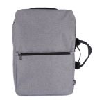 Mochila para portátil e ideal para viajes de poliéster reciclado 15'' color gris claro primera vista
