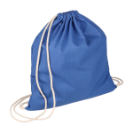 Mochila de cuerdas de algodón de colores Oeko-Tex® 140g/m2 primera vista