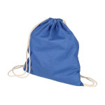 Mochila de cuerdas de algodón de colores Oeko-Tex® 140g/m2 segunda vista