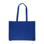 Bolsa de la compra de algodón de colores Oeko-Tex® 220 g/m2 color azul primera vista