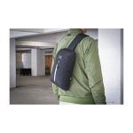 Bandolera grande cruzada de RPET reflectante BrandCharger sexta vista