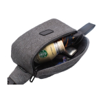 Riñonera antirrobo con bolsillos inteligentes y protección RFID quinta vista