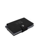 Tarjetero con 6 compartimientos y tecnología RFID BrandCharger color negro vista de impresión